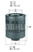 MAHLE FILTROS KC16 - FILTROS DE COMBUSTIBLE