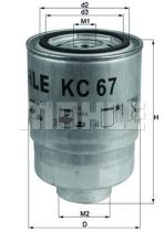 MAHLE FILTROS KC67 - FILTROS DE COMBUSTIBLE