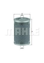 MAHLE FILTROS KX9 - [*]ELEMENTOS FILTRANTES COMBUSTIBLE