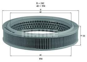MAHLE FILTROS LX298 - FILTROS DE AIRE