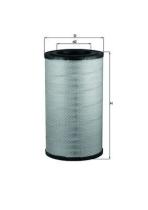 MAHLE FILTROS LX38 - [*]FILTROS AIRE