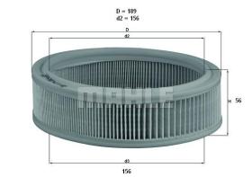 MAHLE FILTROS LX70 - FILTROS DE AIRE