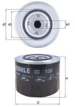MAHLE FILTROS OC133 - FILTROS DE ACEITE