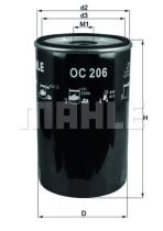 MAHLE FILTROS OC206 - FILTROS DE ACEITE