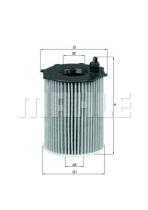 MAHLE FILTROS OX1712D - ELEMENTOS FILTRANTES DE ACEITE