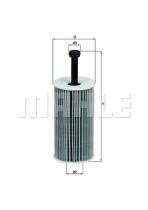 MAHLE FILTROS OX193D - ELEMENTOS FILTRANTES DE ACEITE