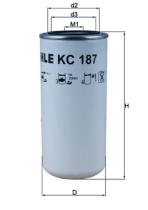 MAHLE FILTROS KC187 - FILTROS DE COMBUSTIBLE
