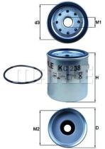 MAHLE FILTROS KC238D - FILTRO DE COMBUSTIBLE