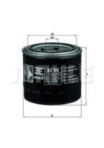 MAHLE FILTROS KC99 - FILTROS DE COMBUSTIBLE