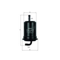 MAHLE FILTROS KL523 - FILTROS DE COMBUSTIBLE