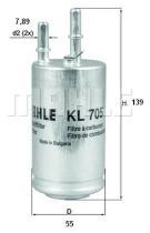 MAHLE FILTROS KL705 - FILTROS DE COMBUSTIBLE