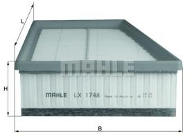 MAHLE FILTROS LX1748 - FILTROS DE AIRE