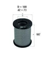 MAHLE FILTROS LX2000 - FILTROS DE AIRE