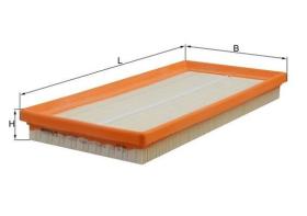 MAHLE FILTROS LX2087 - FILTROS DE AIRE