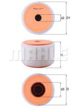 MAHLE FILTROS LX26072 - FILTROS DE AIRE