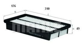 MAHLE FILTROS LX2632 - FILTROS DE AIRE