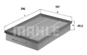 MAHLE FILTROS LX4601 - FILTROS DE AIRE