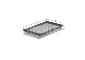 MAHLE FILTROS LX676 - FILTROS DE AIRE