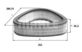 MAHLE FILTROS LX699 - FILTROS DE AIRE