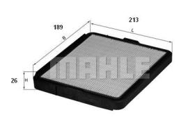 MAHLE FILTROS LX75 - FILTROS DE AIRE