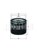 MAHLE FILTROS OC239 - FILTROS DE ACEITE
