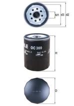 MAHLE FILTROS OC369 - FILTROS DE ACEITE