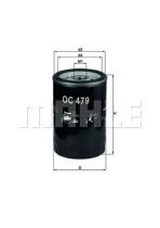 MAHLE FILTROS OC479 - FILTROS DE ACEITE