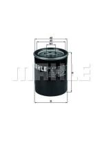 MAHLE FILTROS OC617 - FILTROS DE ACEITE