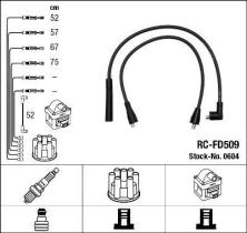 NGK 0604 - RC-FD509 JUEGO DE CABLES