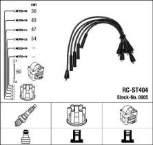 NGK 0905 - JUEGO DE CABLES