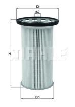 MAHLE FILTROS KX386 - ELEMENTOS FILTRANTES DE COMBUSTIBLE