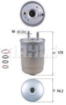 MAHLE FILTROS KL7522D - FILTROS DE COMBUSTIBLE