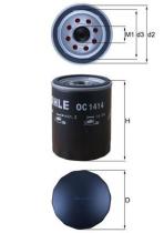 MAHLE FILTROS OC1414 - FILTROS DE ACEITE