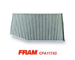 FRAM CFA11743 - FILTRE AIR CABINE CFA11743 FRM BTE